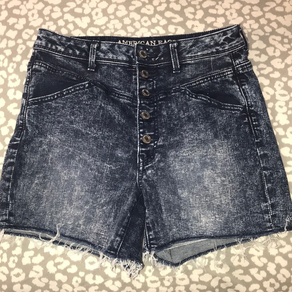 High waisted shorts
